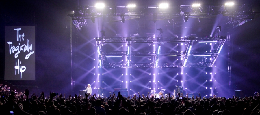 Chroma-Q Color Force 72s Perform Brightly for The Tragically Hip Tour