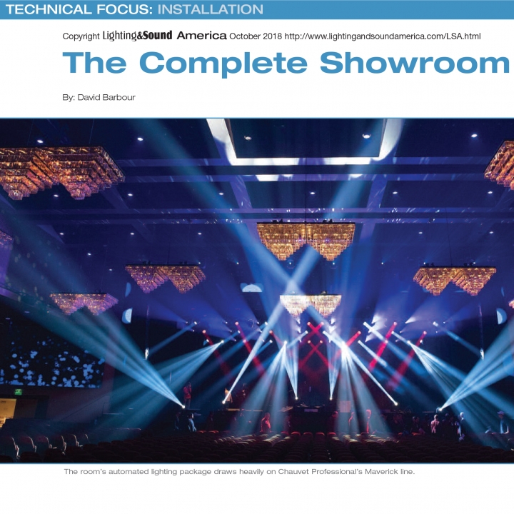 Chroma-Q Color Force II in Lighting & Sound America in Parx Casino: The Complete Showroom