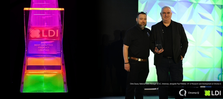 Chroma-Q® Color Force 3™ Awarded LDI 2025 Best Debuting Product for Lighting